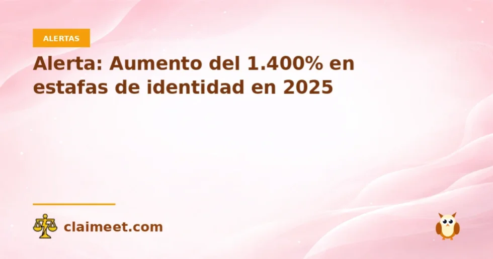 Alerta: Aumento del 1.400% en estafas de identidad en 2025
