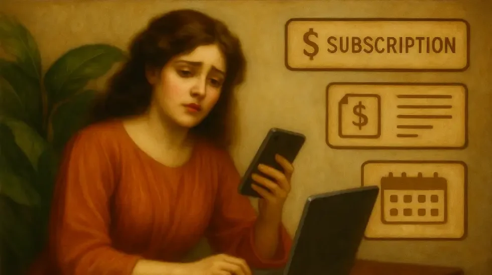 Cuando te siguen cobrando una suscripción que habías cancelado