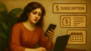 Cuando te siguen cobrando una suscripción que habías cancelado