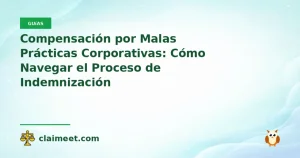Compensación por Malas Prácticas Corporativas: Cómo Navegar el Proceso de Indemnización