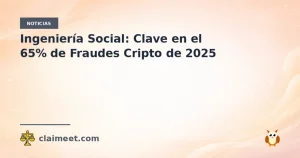 Ingeniería Social: Clave en el 65% de Fraudes Cripto de 2025