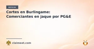Cortes en Burlingame: Comerciantes en jaque por PG&E