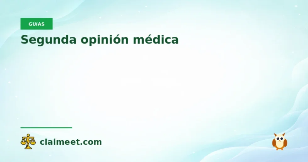 Segunda opinión médica