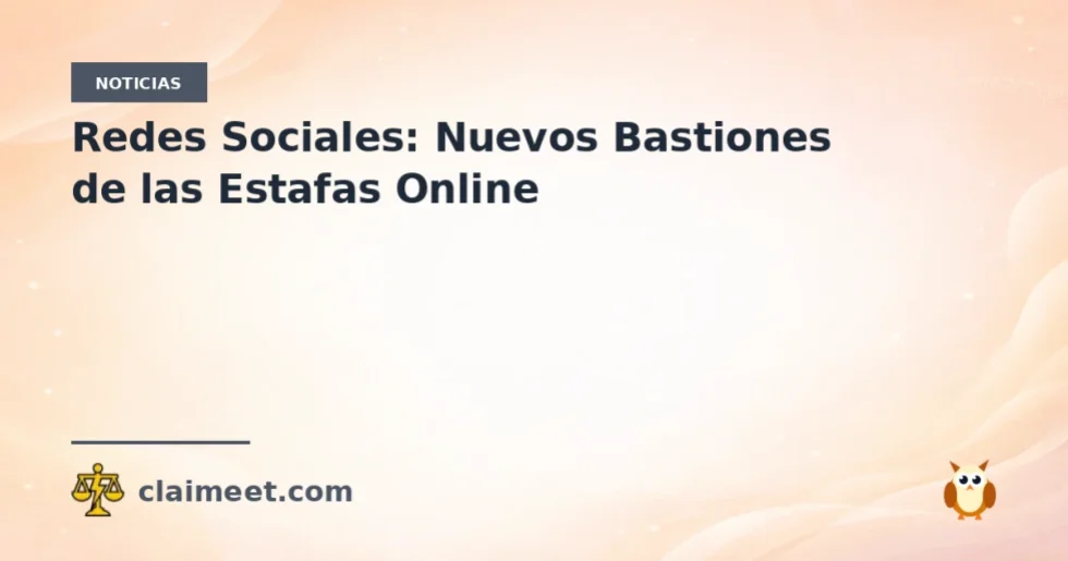 Redes Sociales: Nuevos Bastiones de las Estafas Online