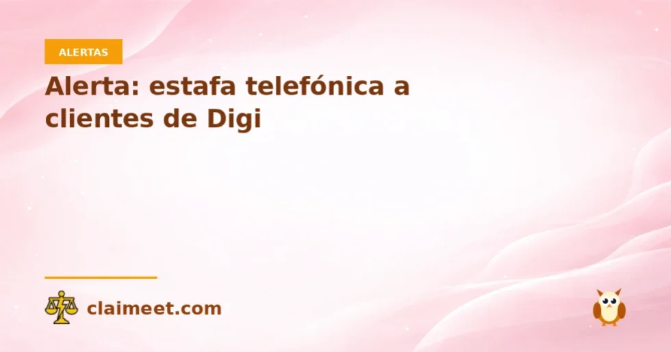 Alerta: estafa telefónica a clientes de Digi