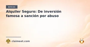 Alquiler Seguro: De inversión famosa a sanción por abuso