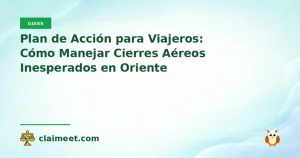 Plan de Acción para Viajeros: Cómo Manejar Cierres Aéreos Inesperados en Oriente