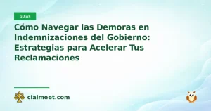 Cómo Navegar las Demoras en Indemnizaciones del Gobierno: Estrategias para Acelerar Tus Reclamaciones