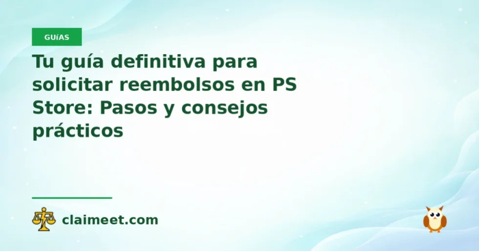 Tu guía definitiva para solicitar reembolsos en PS Store: Pasos y consejos prácticos
