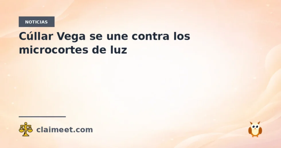 Cúllar Vega se une contra los microcortes de luz