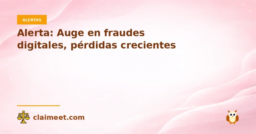 Alerta: Auge en fraudes digitales, pérdidas crecientes