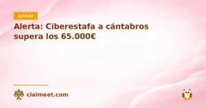 Alerta: Ciberestafa a cántabros supera los 65.000€