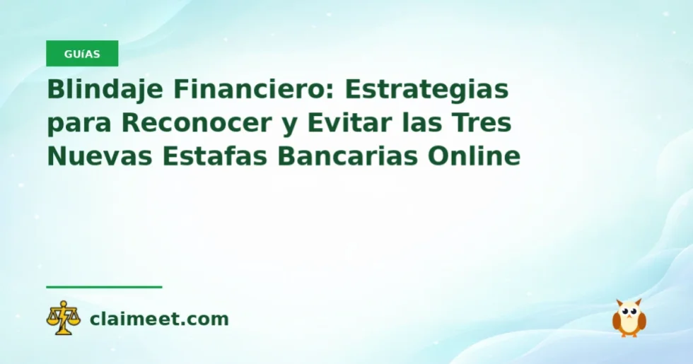 Blindaje Financiero: Estrategias para Reconocer y Evitar las Tres Nuevas Estafas Bancarias Online