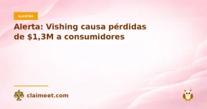 Alerta: Vishing causa pérdidas de $1,3M a consumidores