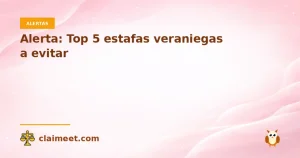 Alerta: Top 5 estafas veraniegas a evitar